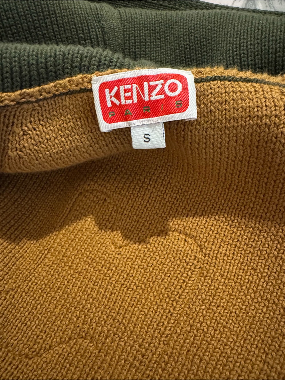 Kenzo Colour-Block Cotton Cardigan - Picture 6 of 11
